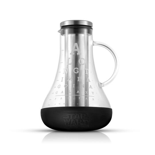 JoyJolt® Star Wars™ 48oz. Eye Chart Cold Brew Glass Pitcher